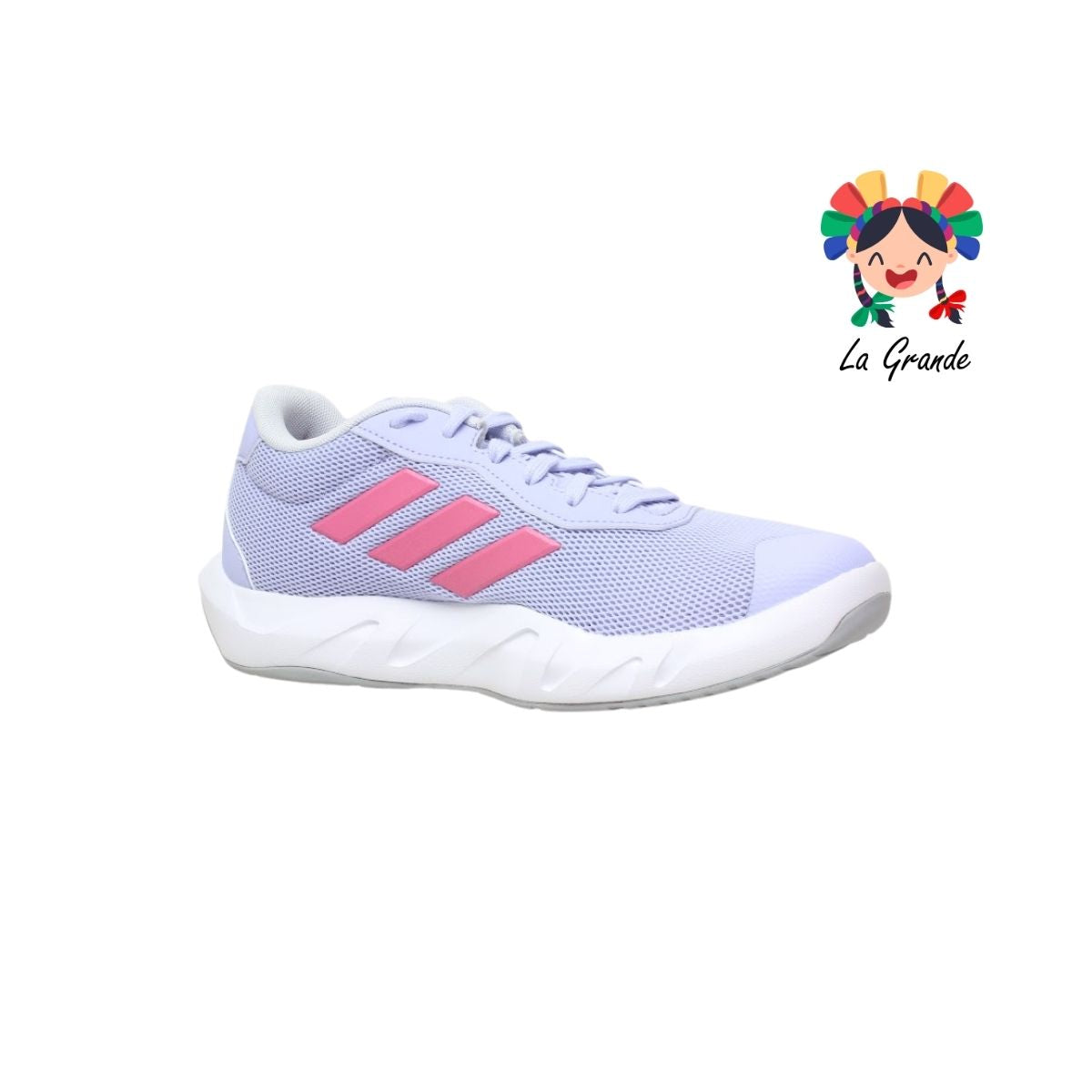 AMPLIMOVE TRAINER ADIDAS Lila Tenis Deportivo Original Importado para Dama