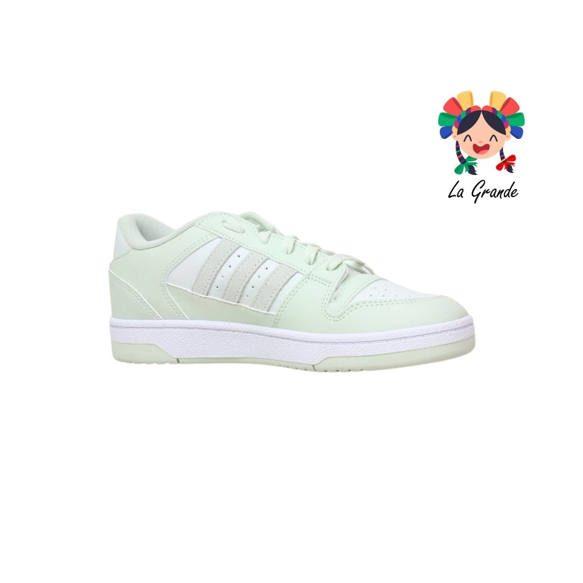 BREAK START LOW ADIDAS Verde Pistache Tenis Casual Original Importado para Dama
