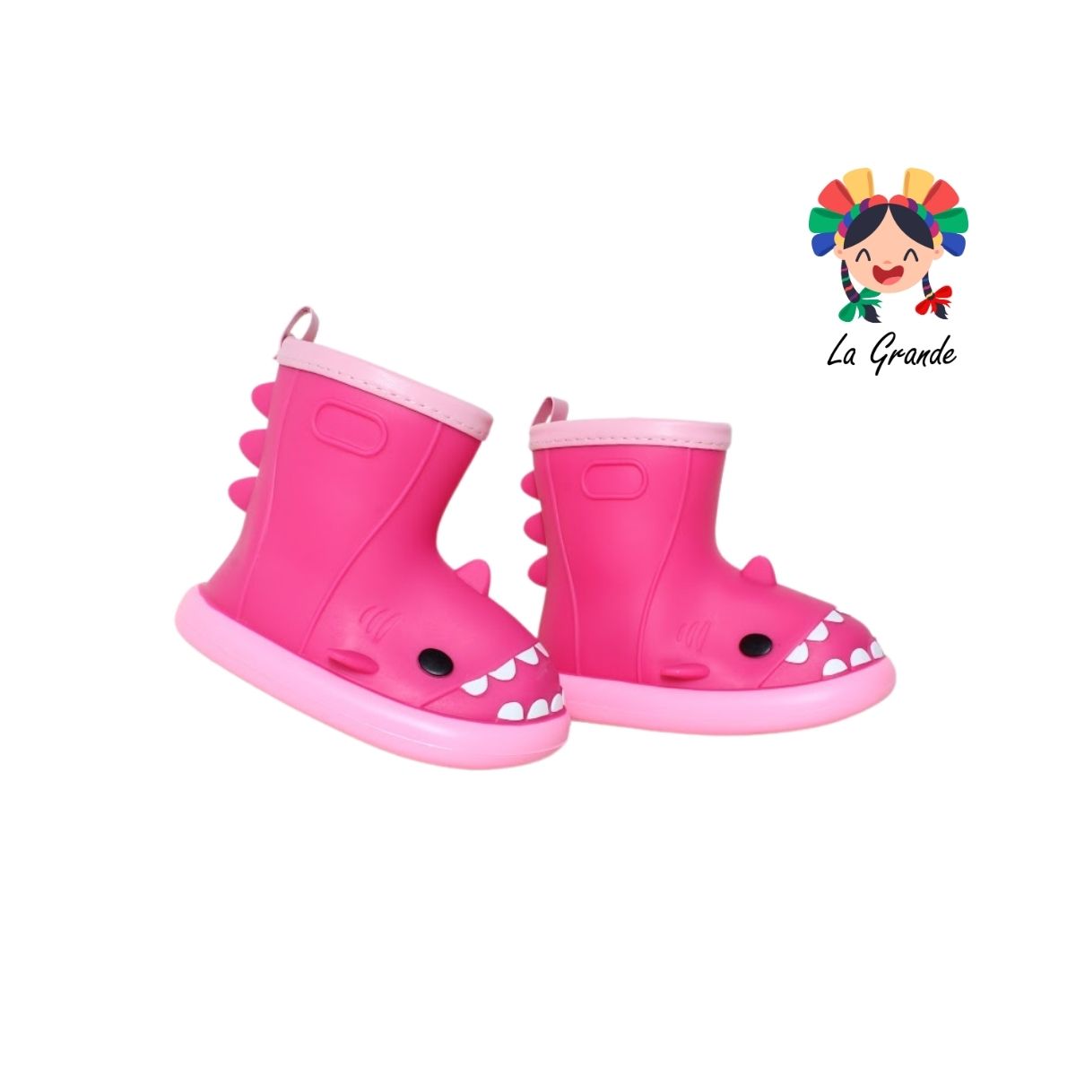 C-129 RAIN BOOTS Multicolor Bota De Hule para Bebé, Niña y Niño