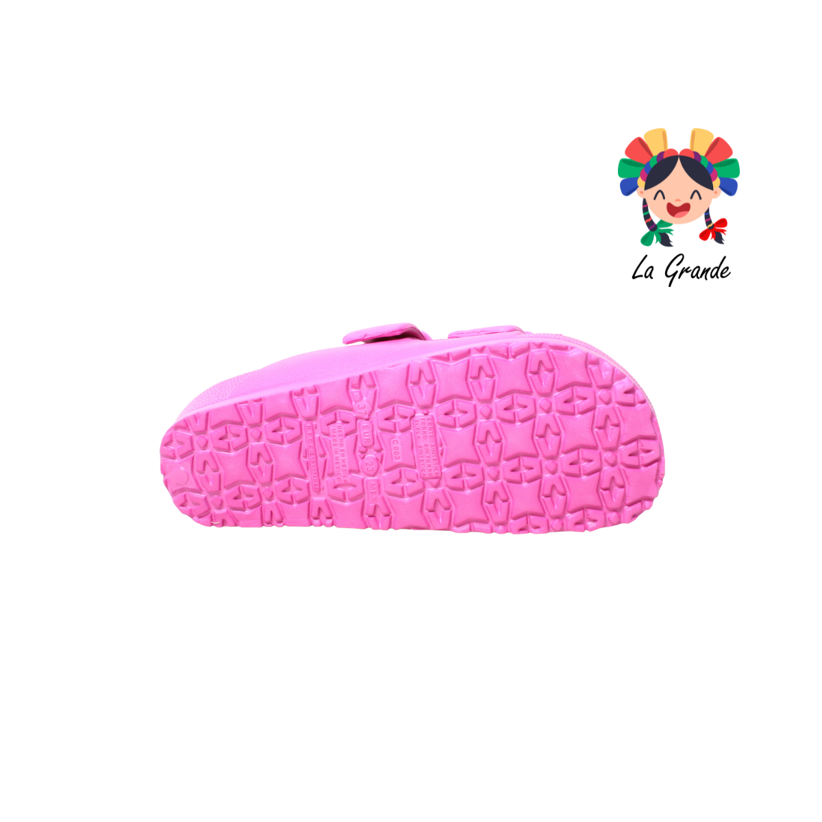 C-003M TOP SANDAL Multicolor Sintético Sandalia de Baño o Playa para Dama
