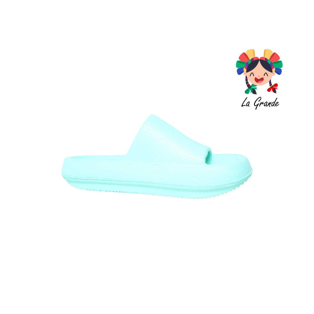 C004M LISO TOP SANDAL Multicolor Sintético Sandalia de Baño o Playa para Dama