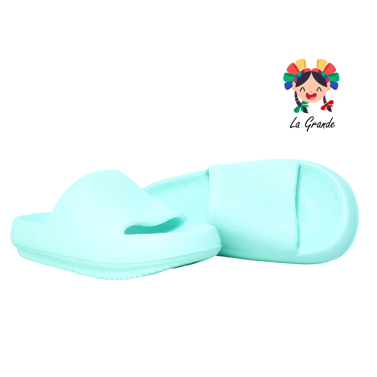 C004M LISO TOP SANDAL Multicolor Sintético Sandalia de Baño o Playa para Dama