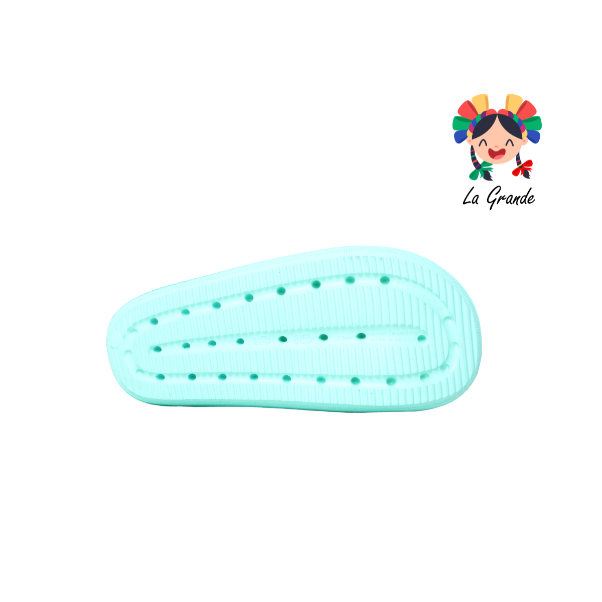 C004M LISO TOP SANDAL Multicolor Sintético Sandalia de Baño o Playa para Dama