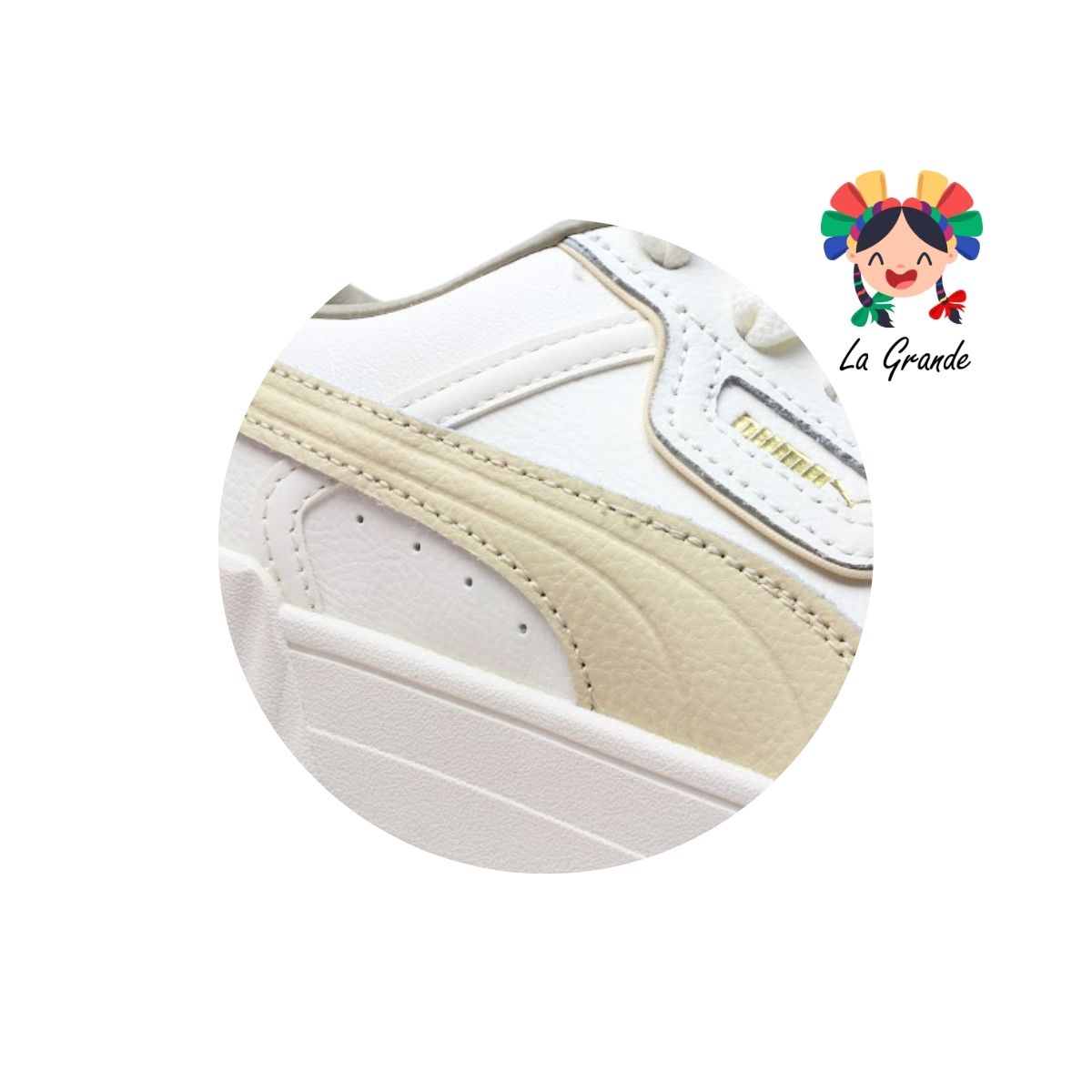 CARINA 3.0 LUXE PUMA Beige Tenis Casual Importados Originales para Dama