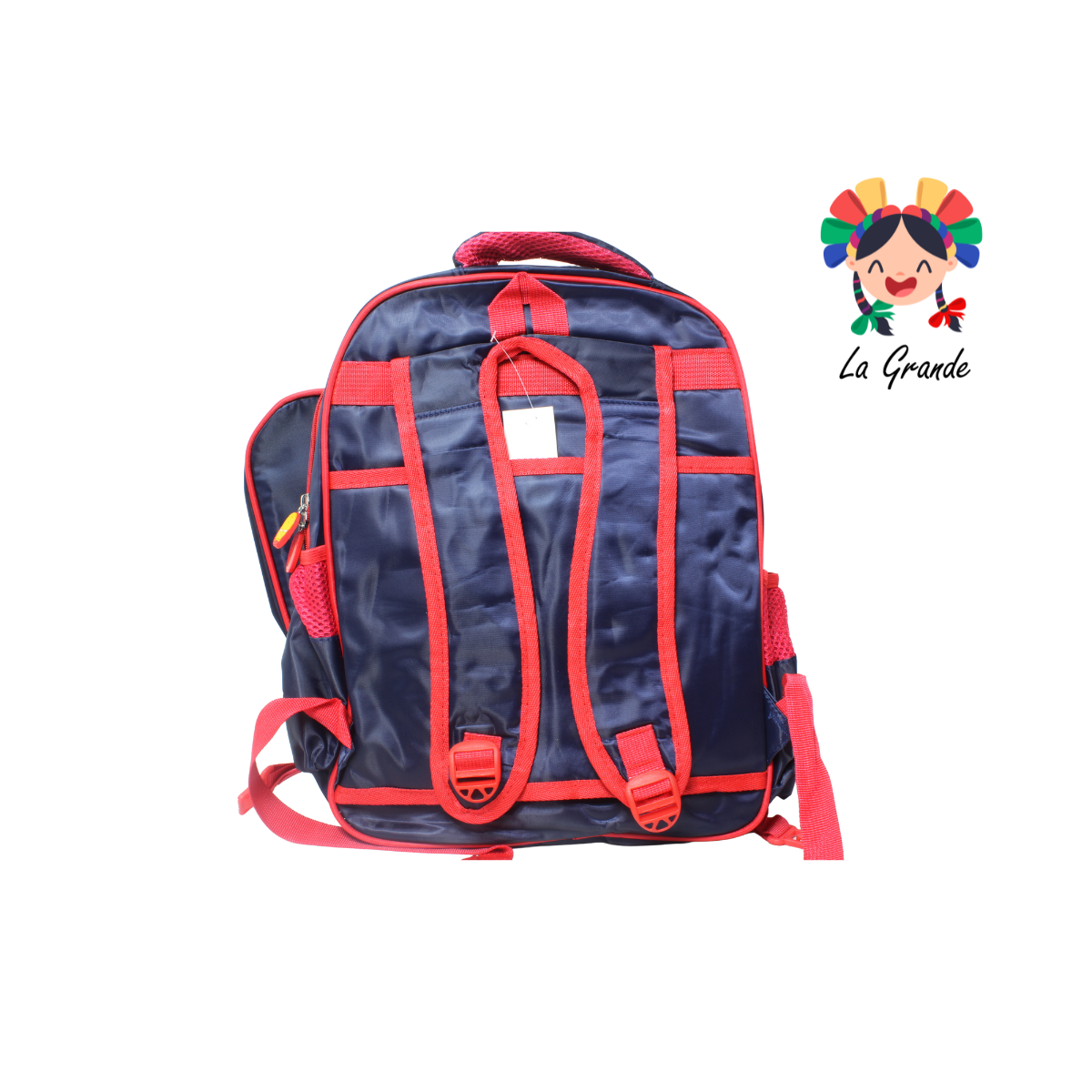 033 Iron Mochila Rojo Marino Combo con Luces
