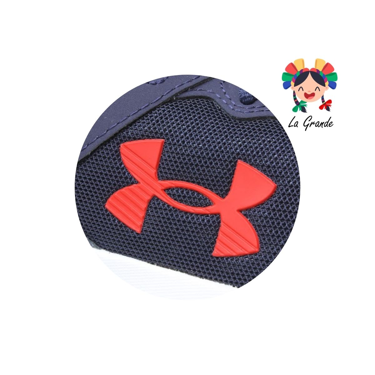 Charged Assert 10 UNDER ARMOUR Marino Rojo Tenis Deportivo Original Importado para Caballero