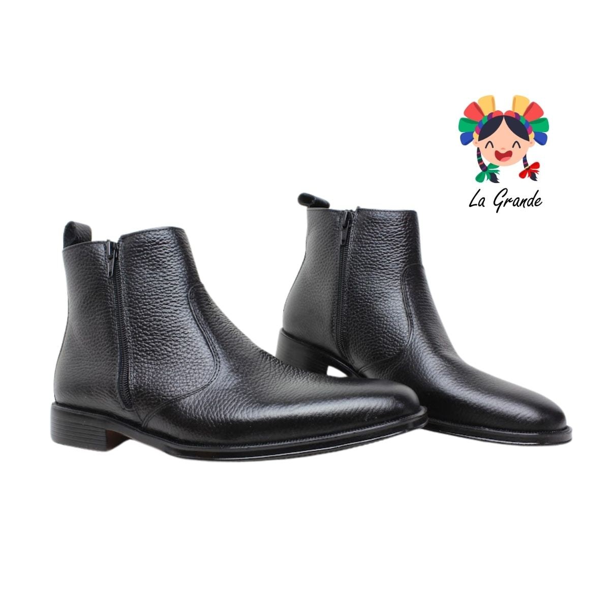 D919 VIAKENTTO Negro Barcelona Bota para Caballero