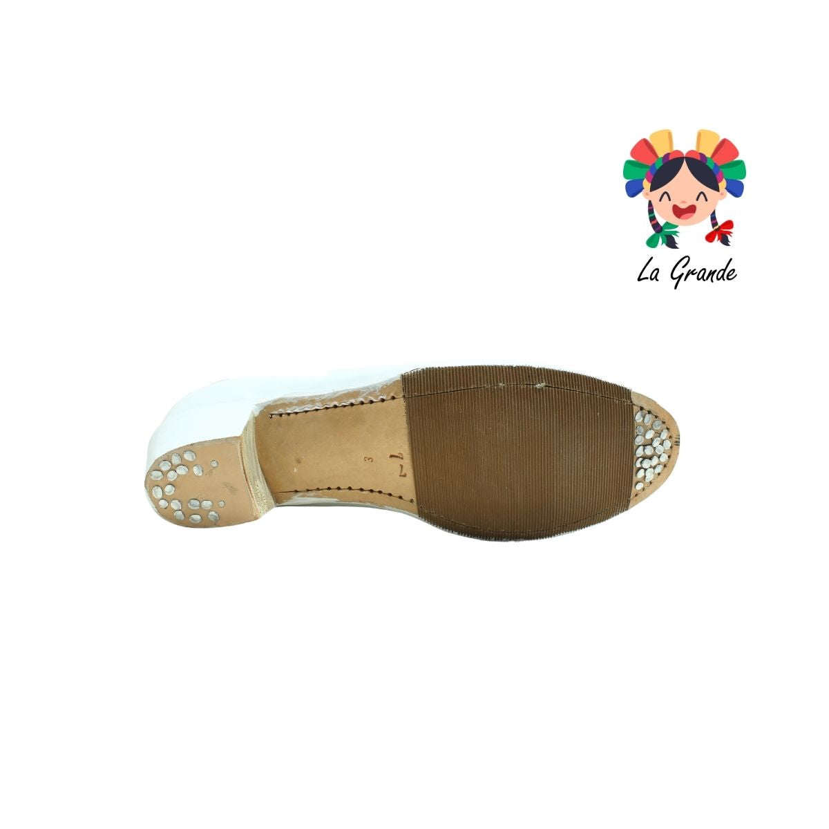 DANZA D´AIME Blanco de Piel Bota de Danza para Niño, Joven y Caballero