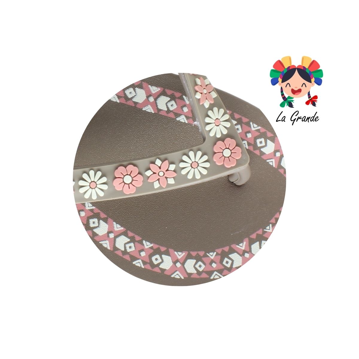 A145 LUOFU Multicolor Sandalia para Dama