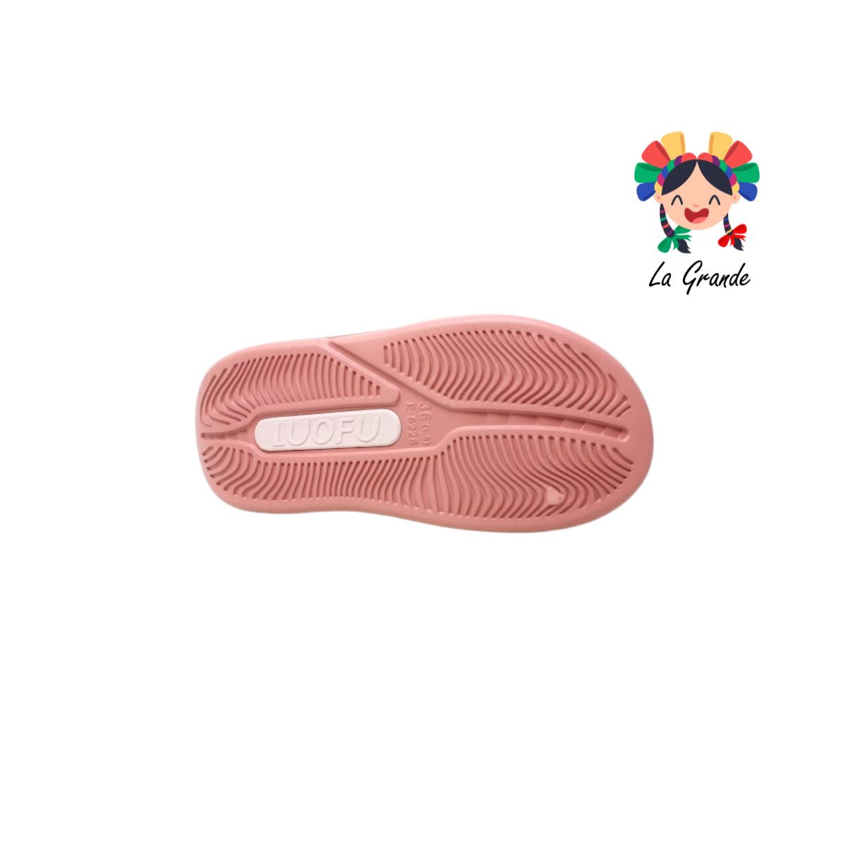 E6228 LUOFU Multicolor Sandalia Ortopedica para Dama
