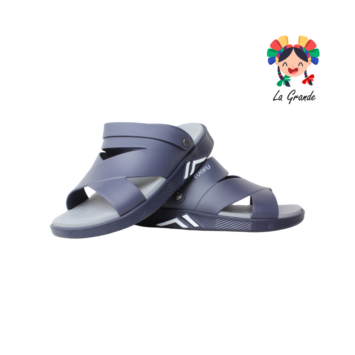 E6240 LUOFU Multicolor Sandalias Ortopédicas para Caballero