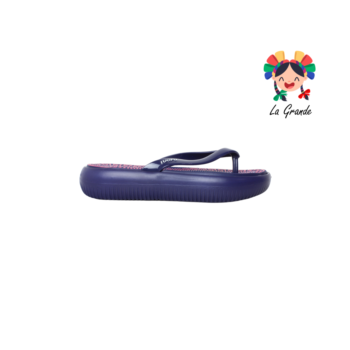 E7204 LUOFU Multicolor Sandalia Ortopédica para Dama