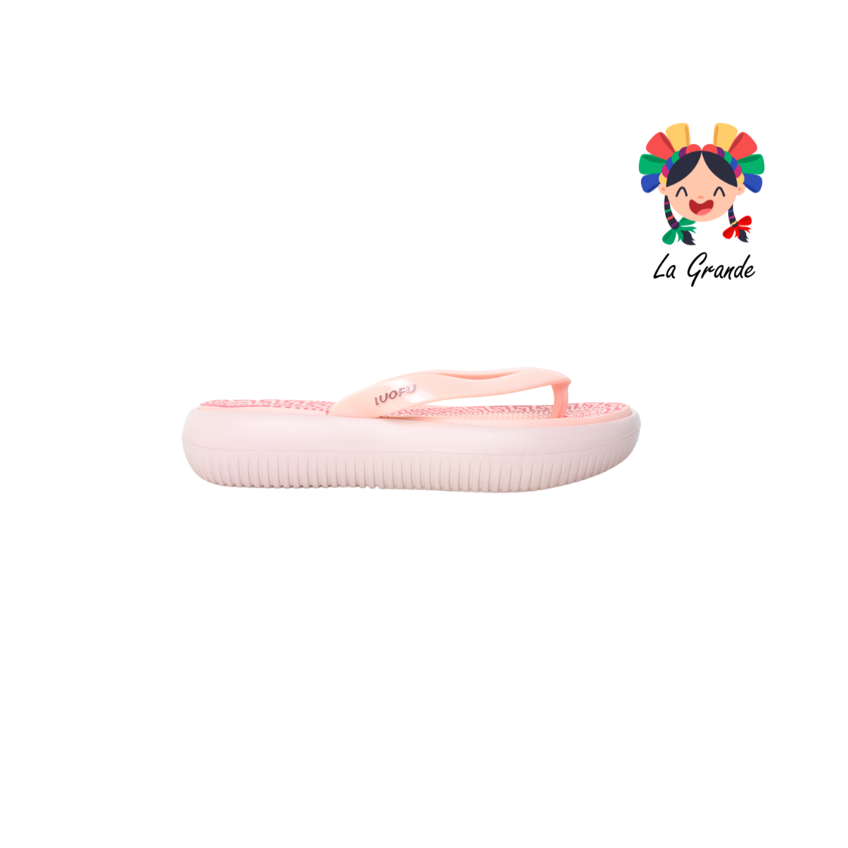 E7204 LUOFU Multicolor Sandalia Ortopédica para Dama