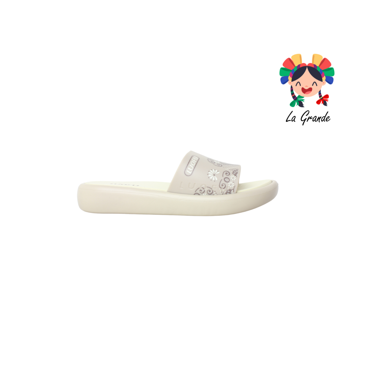 E7208 LUOFU Multicolor Sandalia Ortopédica para Dama