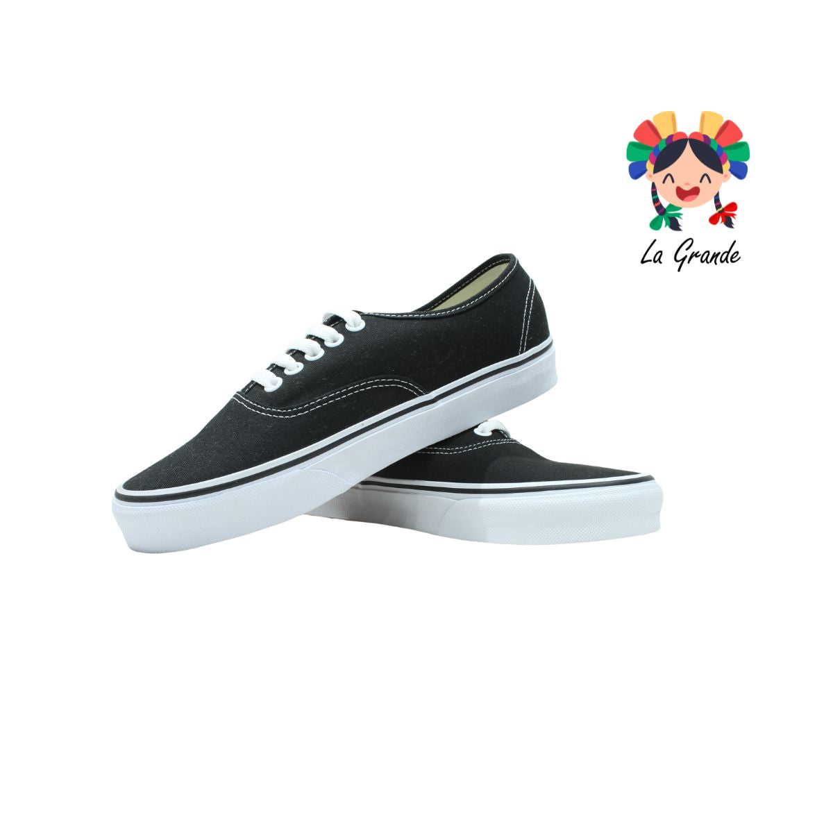 E8 CLASSIC VANS CLASSIC Negro Tenis Casual Imp Orig para Dama, Joven y Caballero