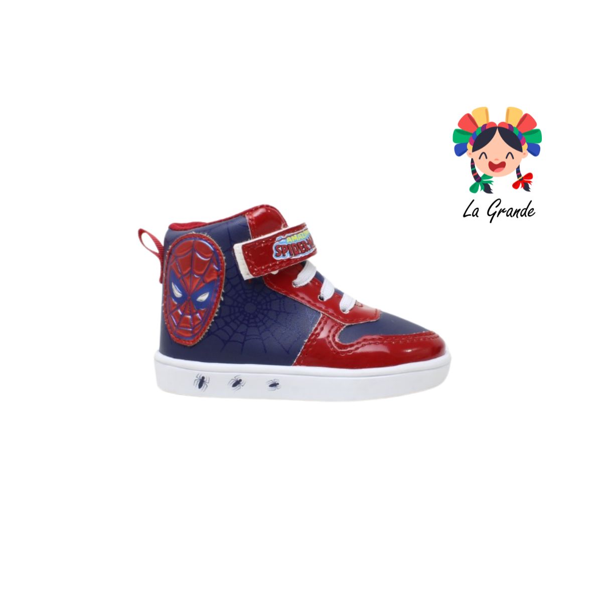 NiELOY BUBBLE GUMMERS Marino Rojo Tenis para Niño y Niña