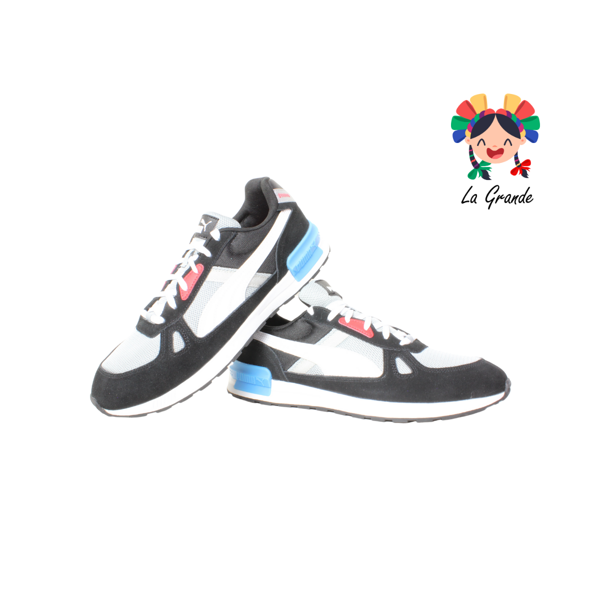 GRAVITON PUMA Ngo Bco Gris Tenis Deportivo Original Importado para Caballero