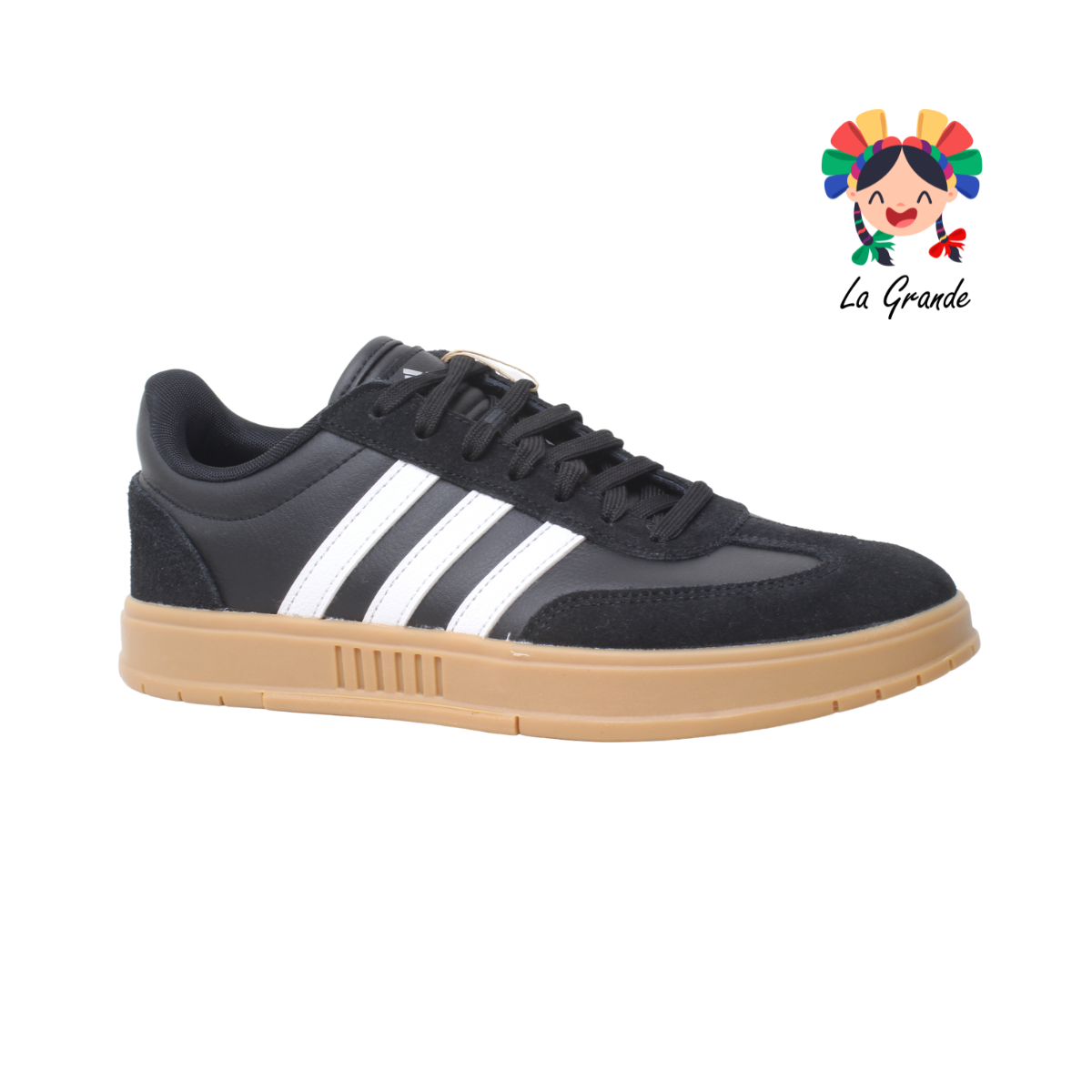 IE9045 ADIDAS Ngo Bco Ambar Tenis Importado Original para Dama y Joven