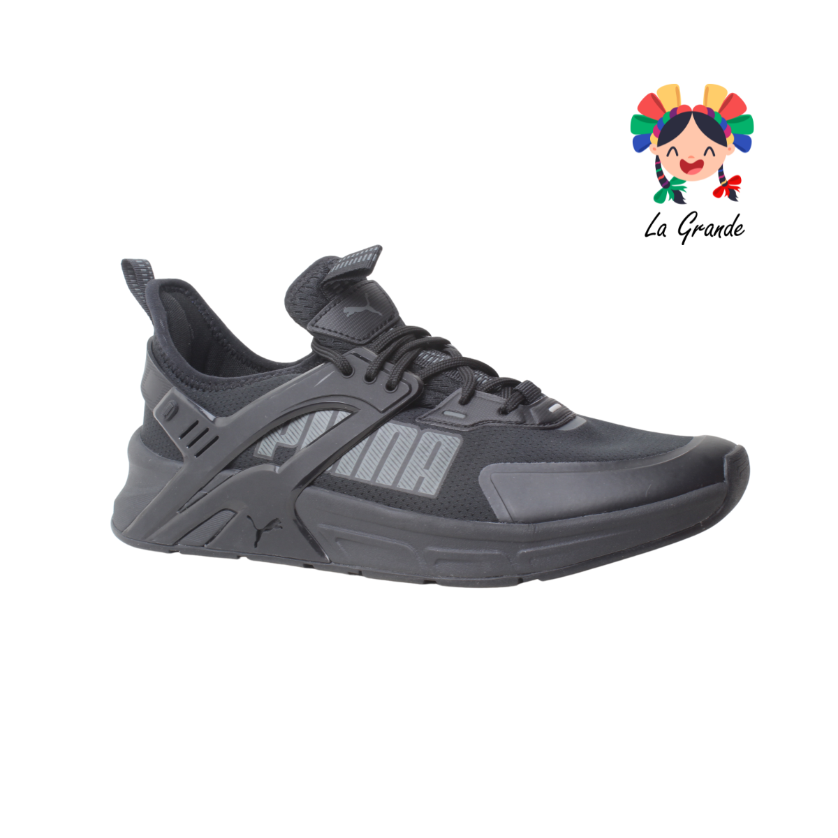 PACER PUMA Negro Tenis Deportivo Original Importado Caballero