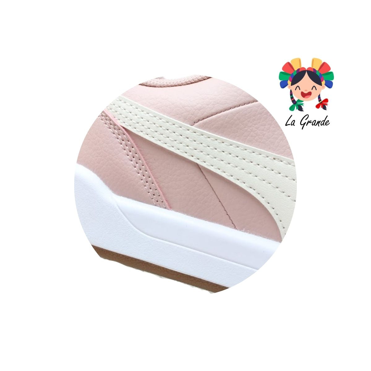PARK LIFESTYLE PUMA Rosa Ivory Tenis Casual Importados Originales para Dama