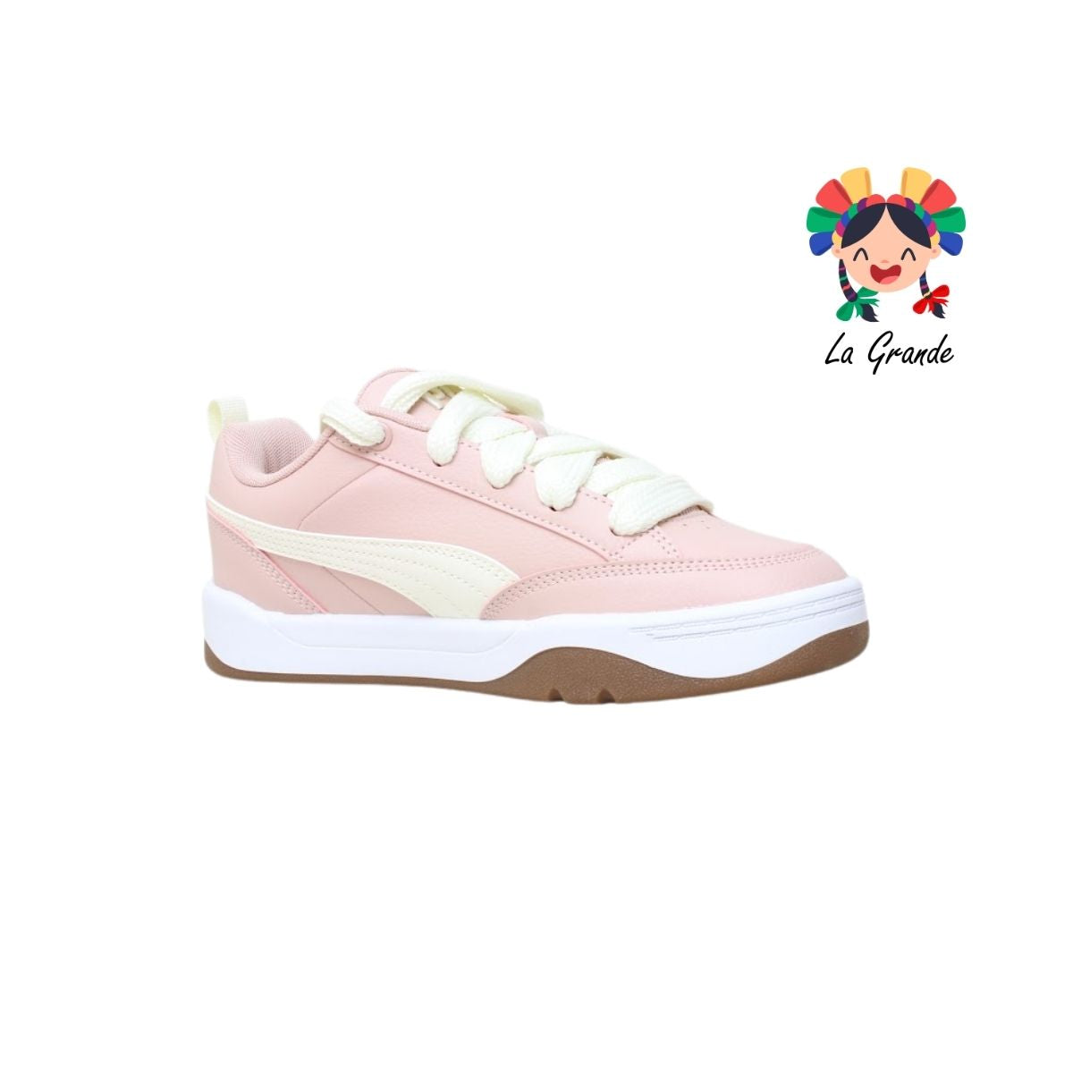 PARK LIFESTYLE PUMA Rosa Ivory Tenis Casual Importados Originales para Dama