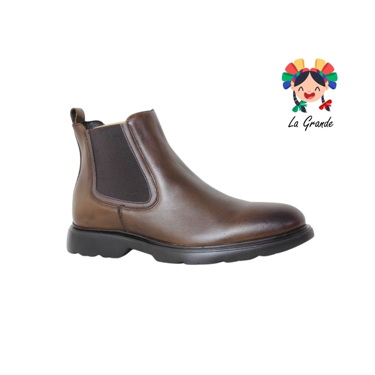 TAY005 SABATTER Camel Piel Botín Casual para Caballero
