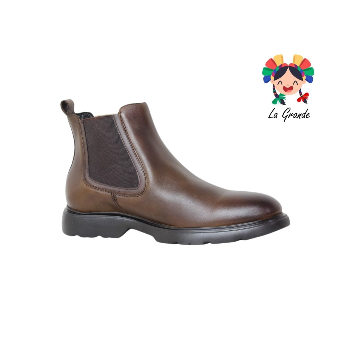 TAY005 SABATTER Camel Piel Botín Casual para Caballero