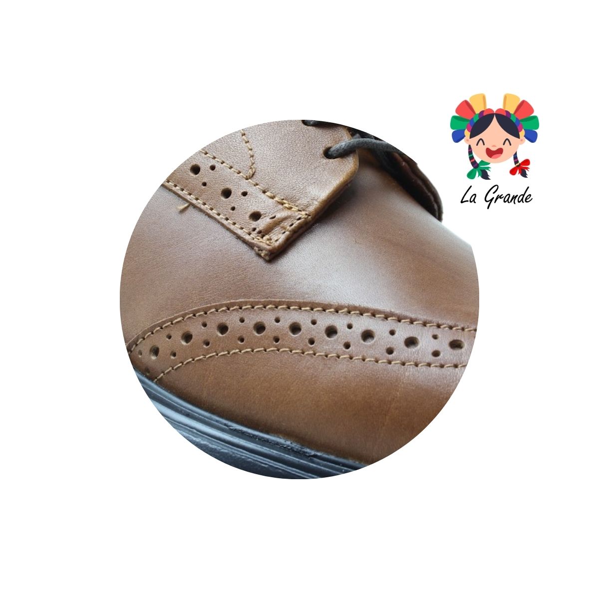 TAY009 DOGI Miel Piel Atanado Zapato Casual para Caballero