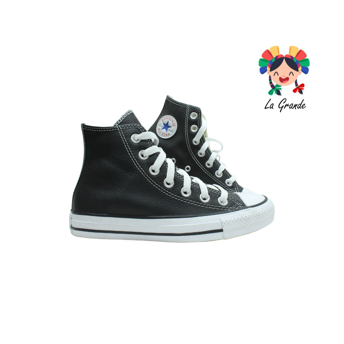 TAYLOR CONVERSE Negro Piel Tenis Casual Importado Original para Dama, Joven, Caballero