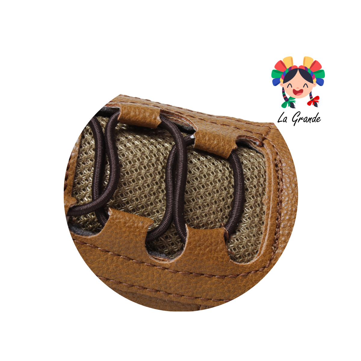 UD95 BON WILD Camel Flother Zapato Casual para Dama