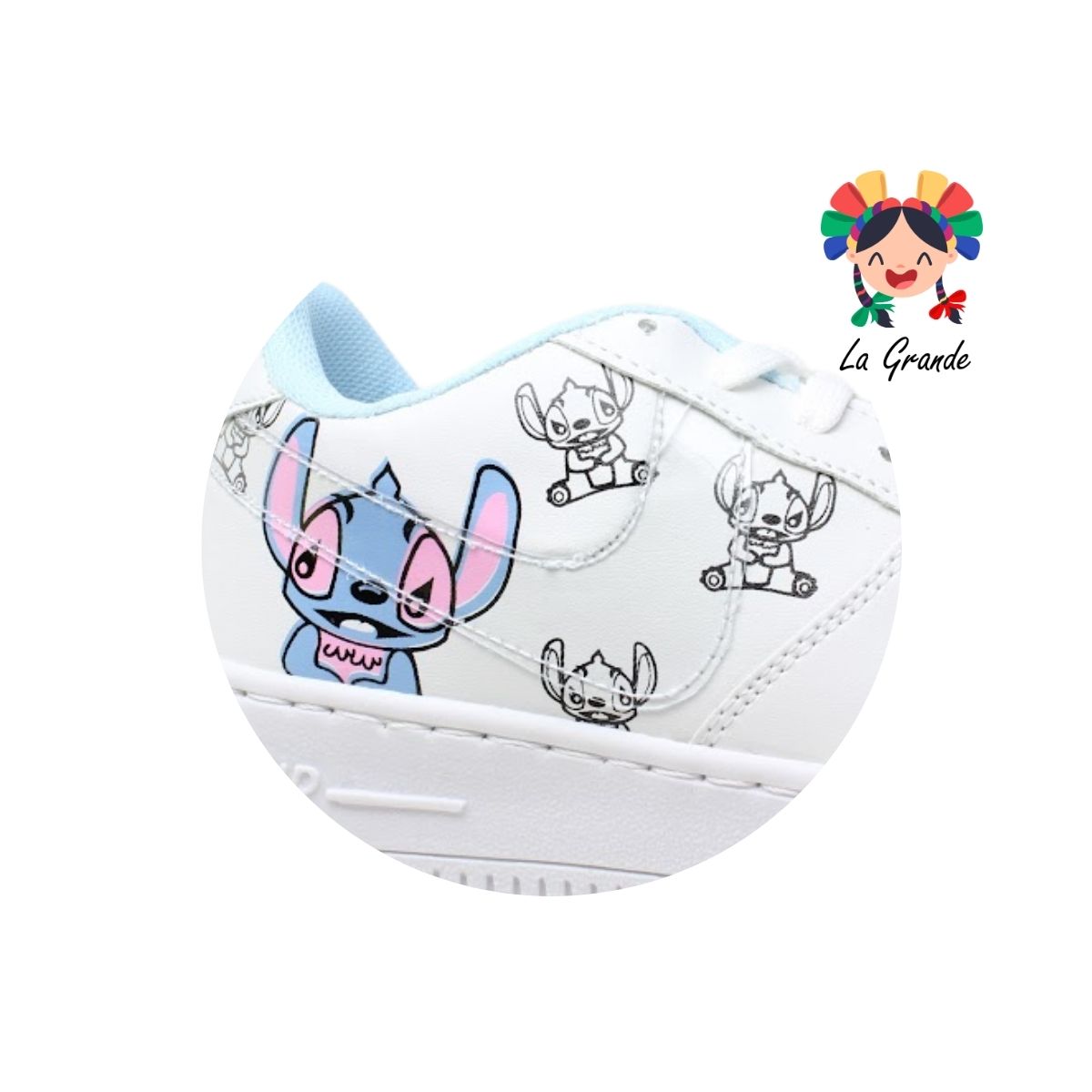 V-09 VANNI CLUB Blanco Cielo Tenis para Dama