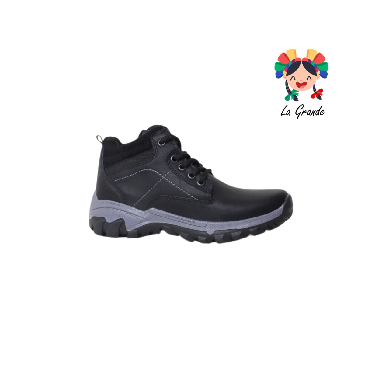 VC-23 BON WILD Negro Fresno Bota de Montaña para Dama y Joven