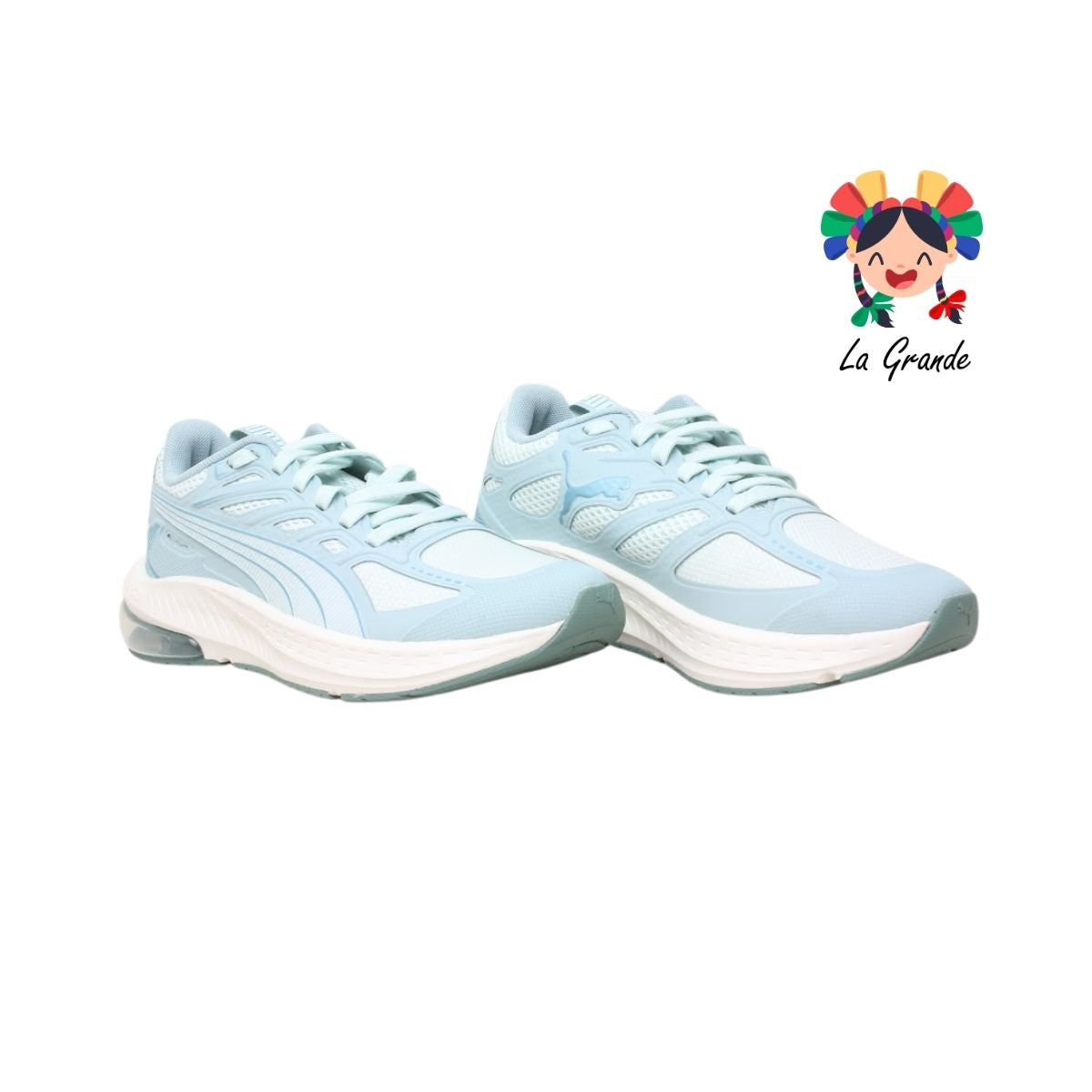 X-CELL LIGHTSPEED PUMA Azul Verde Tenis Deportivo con Válvula Importados Originales para Dama