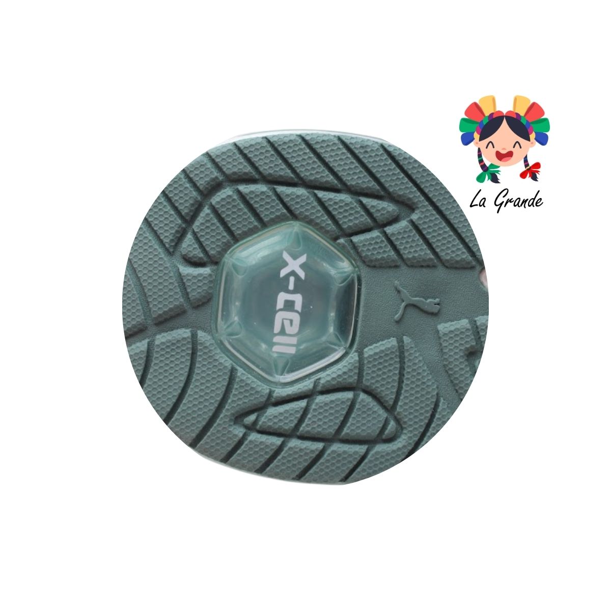 X-CELL LIGHTSPEED PUMA Azul Verde Tenis Deportivo con Válvula Importados Originales para Dama