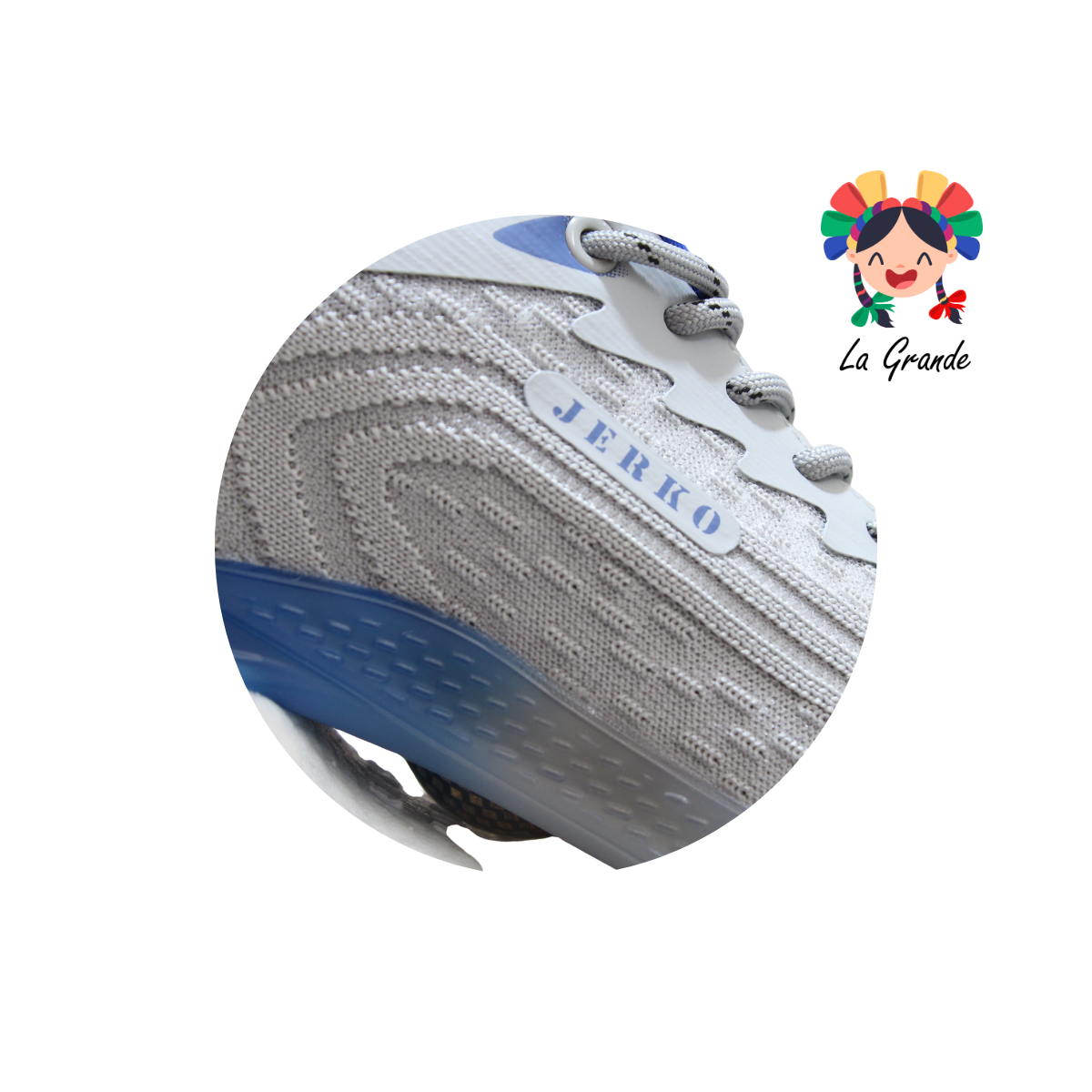 X016 JERKO Gris Rey Tenis Deportivo Caballero