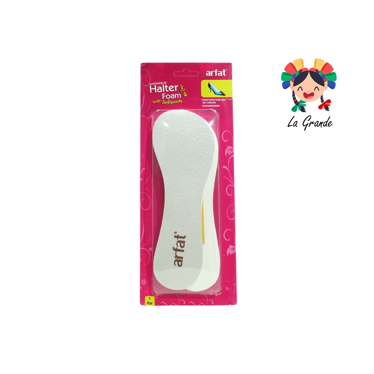 Plantillas Anti-deslizantes para Dama