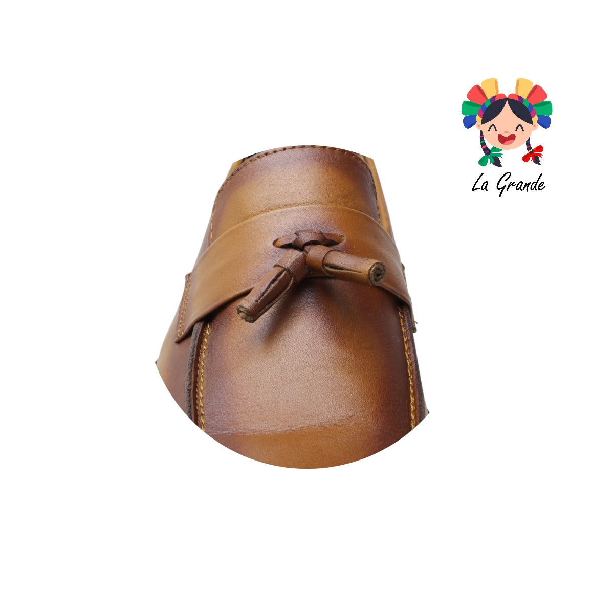 109 GARDEL Coñac Atanado Piel Zapato Mocasin para Caballero