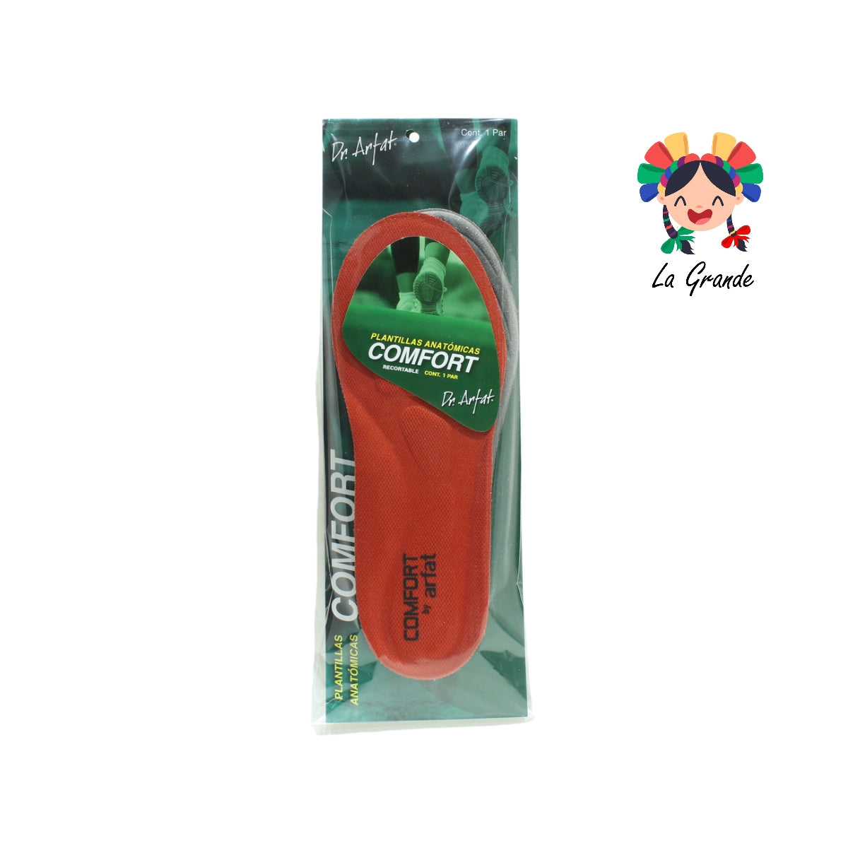 Plantillas Anatómicas Confort para Dama y Caballero