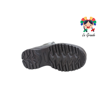 001 ISSUZU Oxford Negro Bota de Montaña para Niño y Jóven