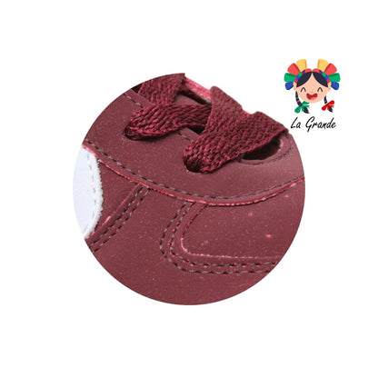 010358 PANAM Blanco Vino Tenis Casual para Dama y Joven
