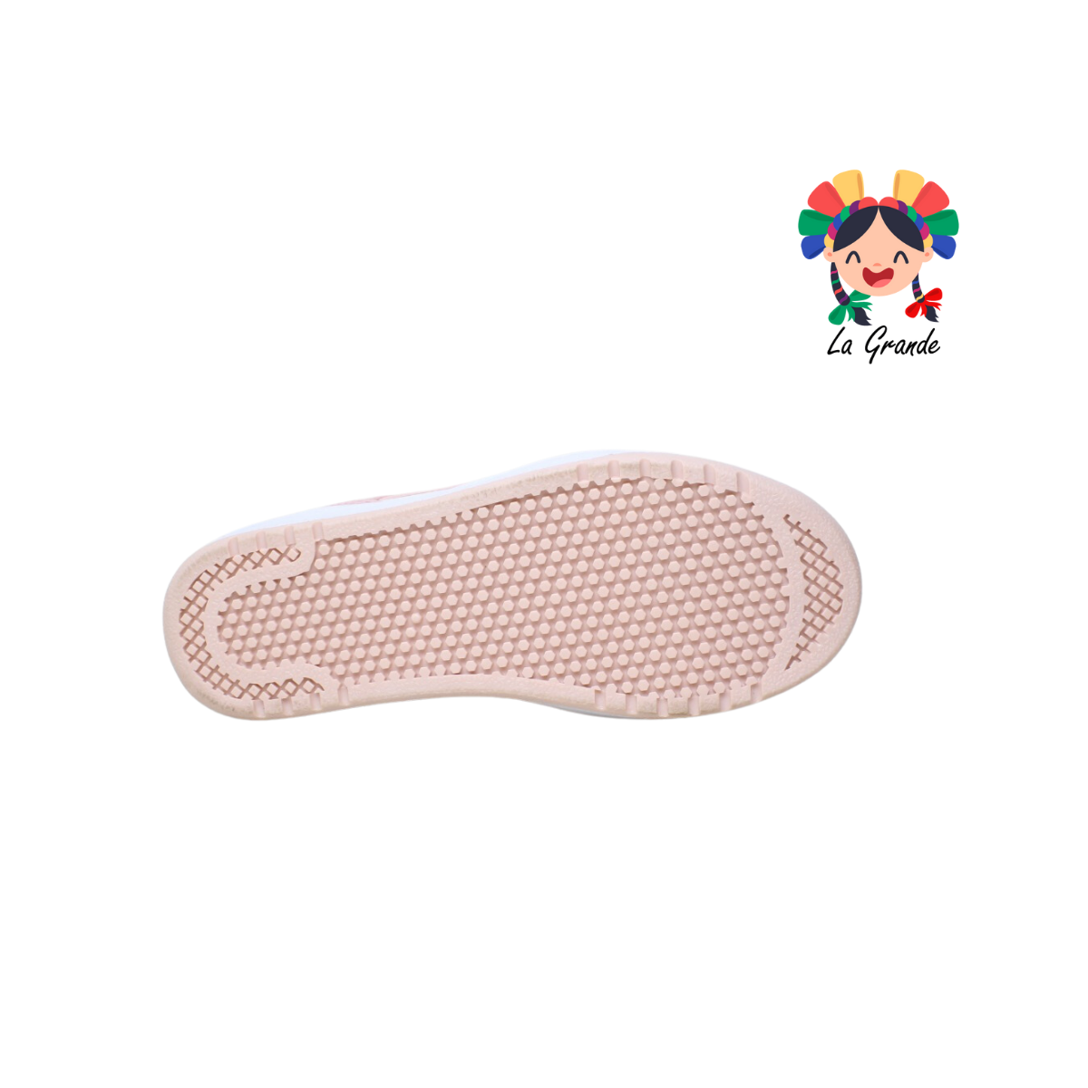 010700 PANAM Blanco Rosa Sint Tenis tipo Bota Urban para Dama Nacional Original