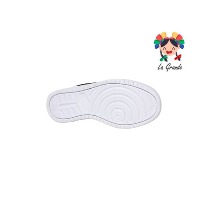 010956 PANAM Negro Napa Tenis Casual para Dama y Joven