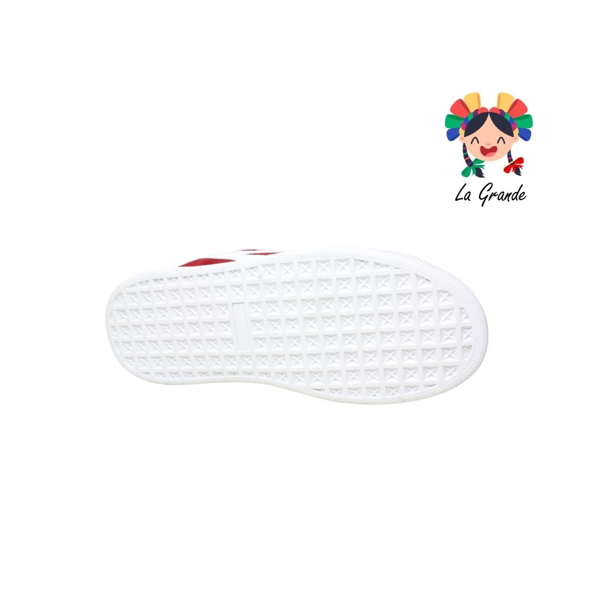010 SNIK Rojo Blanco Tenis Casual para Caballero