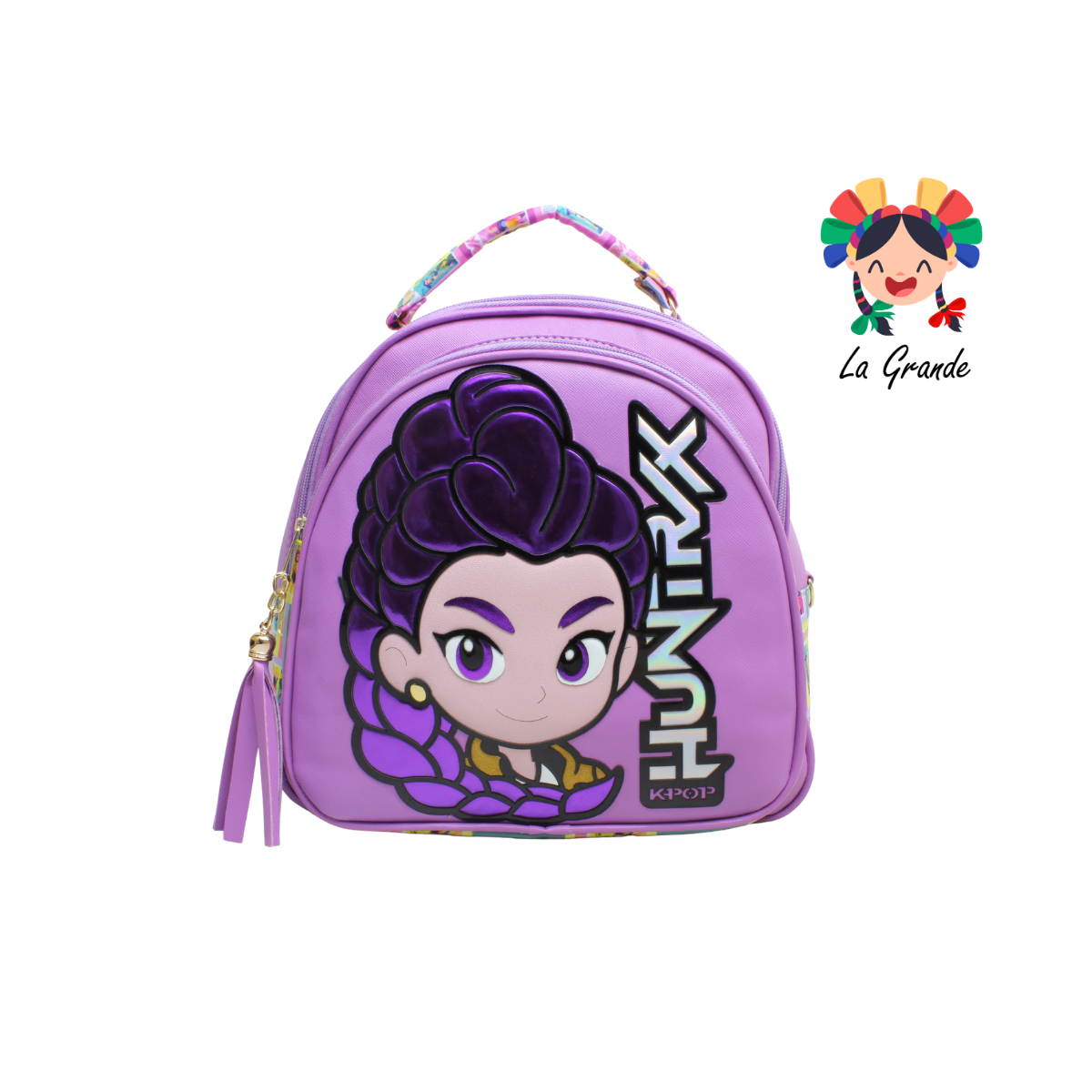 017 HUNTRI Mochila Morado Casual para Dama