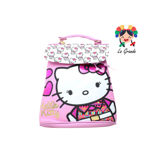 017 Mochila Rosa Fiusha Kitt Casual para Dama