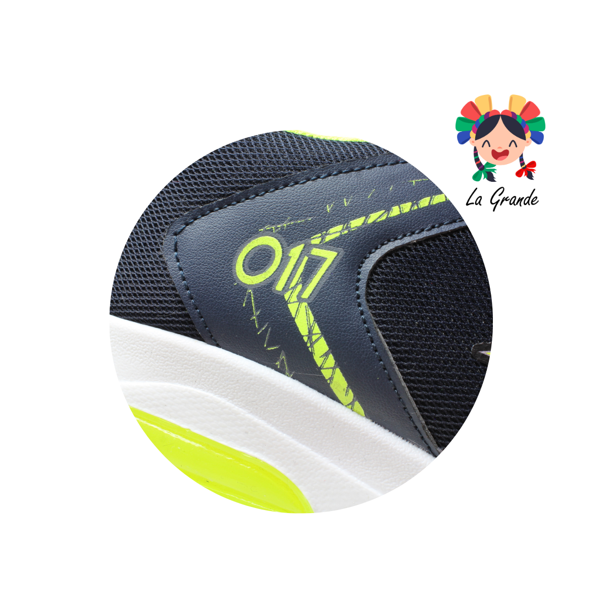017 PRISMA Mno Ama Neon Tenis Deportivo para Caballero