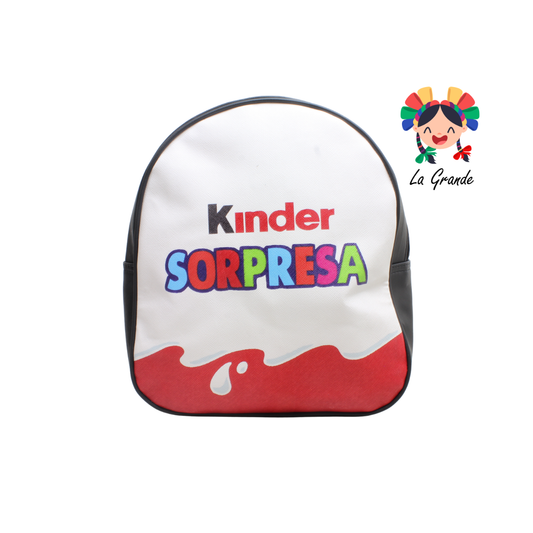 017 HUEVITO K Mochila Bco Ngo Rojo Casual para Dama