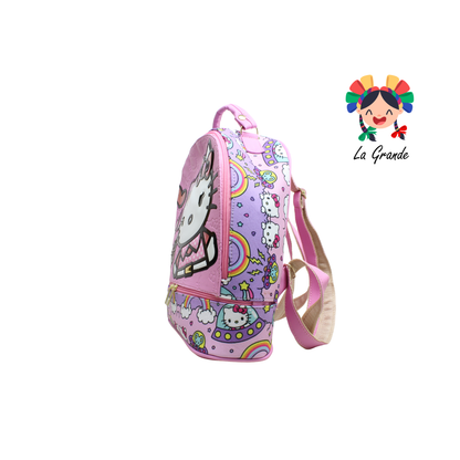 017 KITI Mochila Rosa Morado Casual para Dama