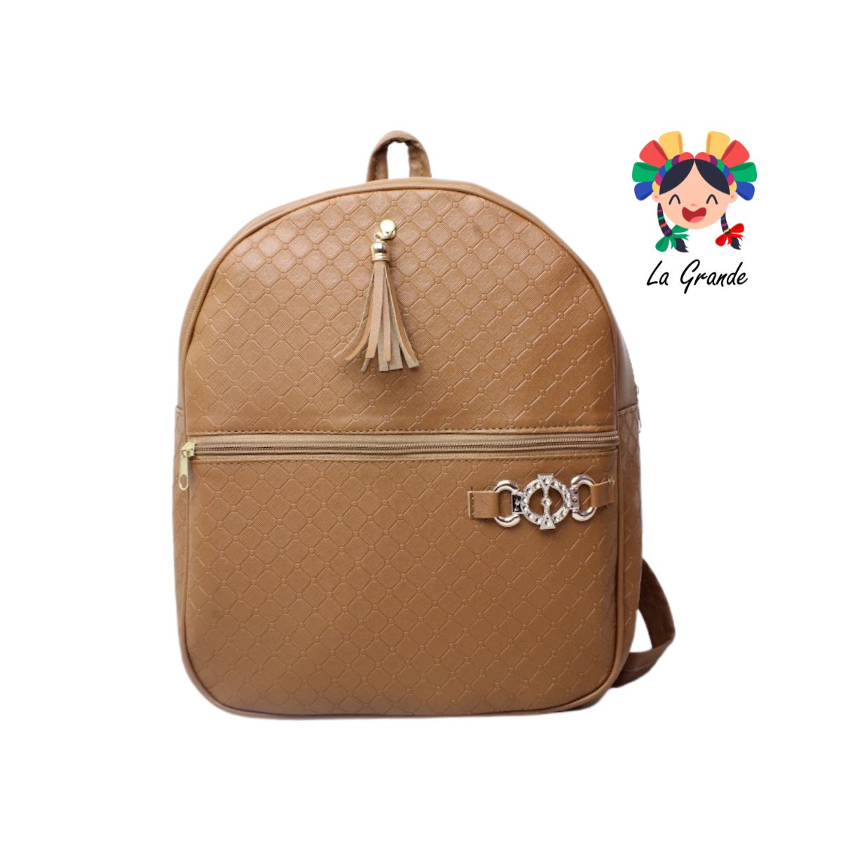 018 Mochila Camel Casual para Dama