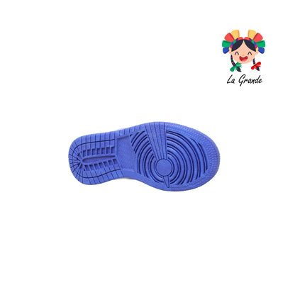01 SPIDER SPALD Bco Rey Rojo Sint Tenis Casual para Niño